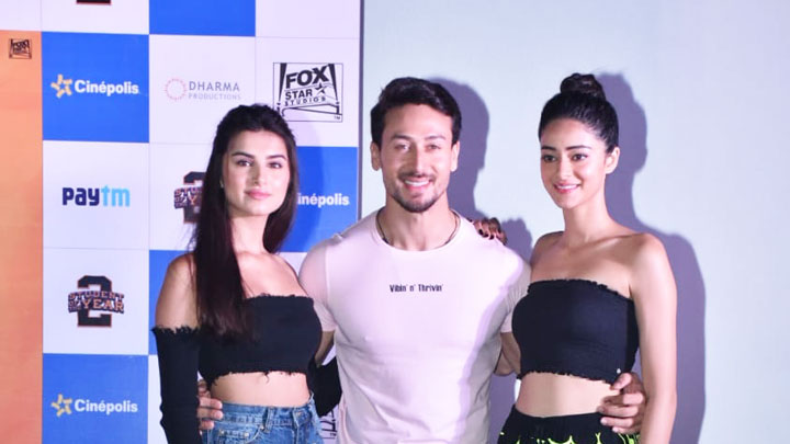 Tiger Shroff, Tara Sutaria and Ananya Panday SPOTTED at JW