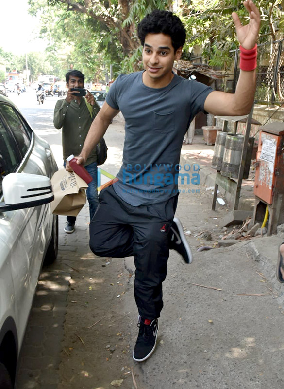 Photos: Ishaan Khatter spotted at the Kitchen Garden in Juhu