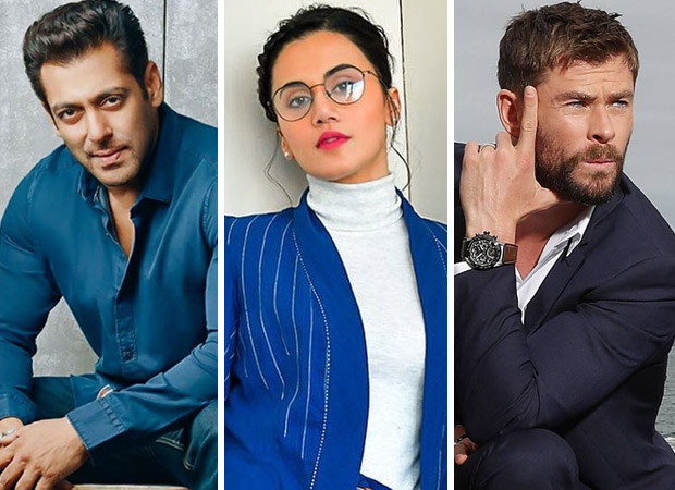 Here’s why Taapsee Pannu feels she is sandwiched between Salman Khan and Chris Hemsworth!