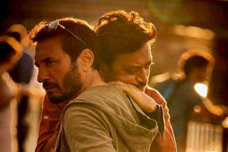 On The Sets From The Movie Angrezi Medium