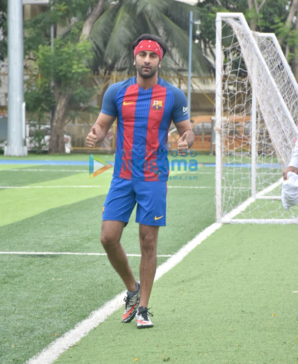 Photos Ranbir Kapoor snapped at All Stars football match (6) | Ranbir