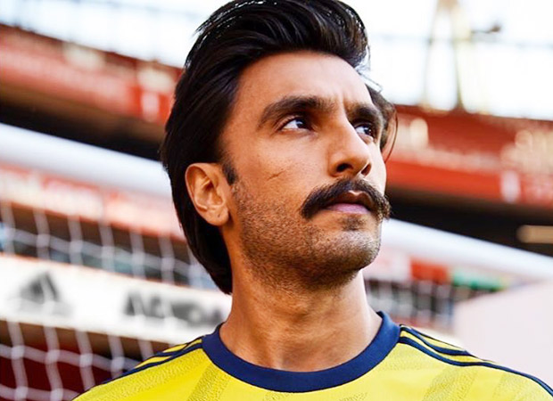 Ranveer Singh reveals the HOME and AWAY kits for Arsenal Football Club