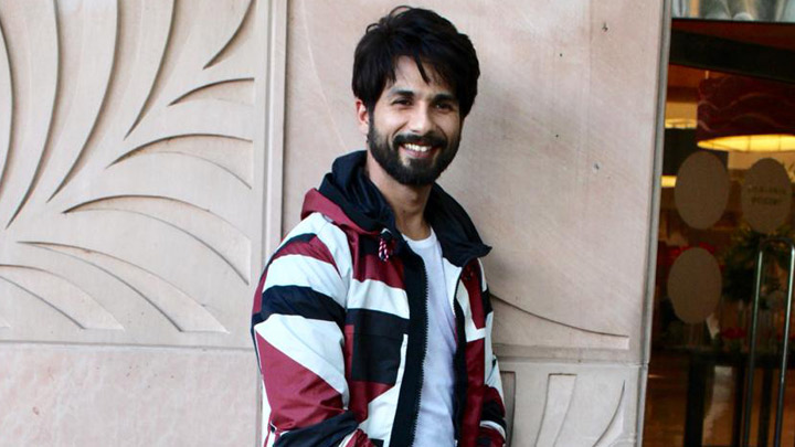 Shahid Kapoor snapped at Novotel in Juhu