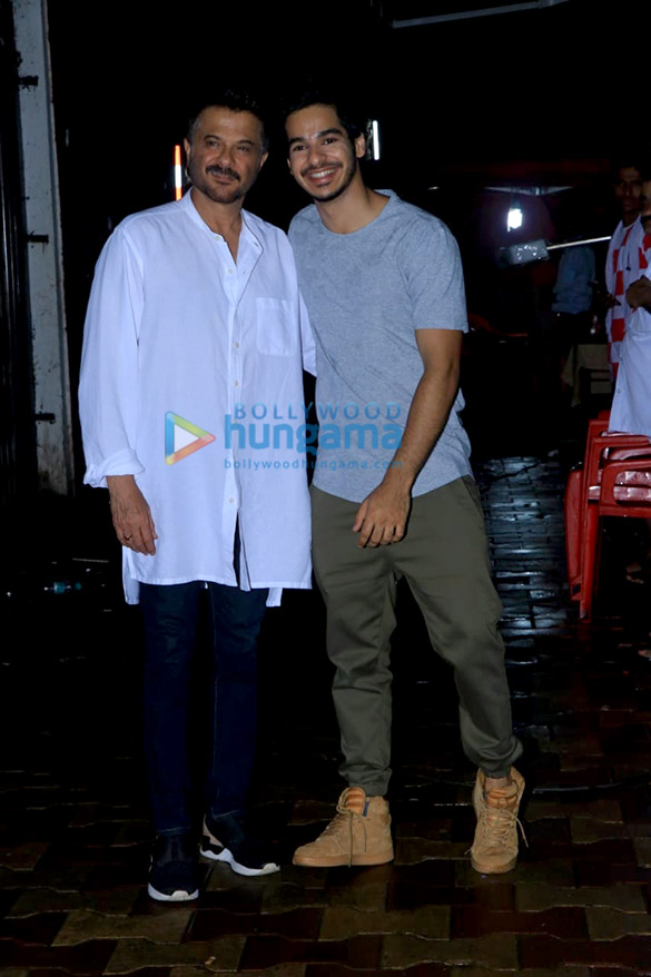 Photos: Anil Kapoor and Ishaan Khatter snapped at Filmalaya Studio
