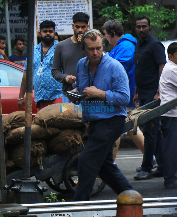 Photos: Christopher Nolan, John David Washington, Dimple Kapadia and others snapped during the shoot of Tenet at Gateway Of India