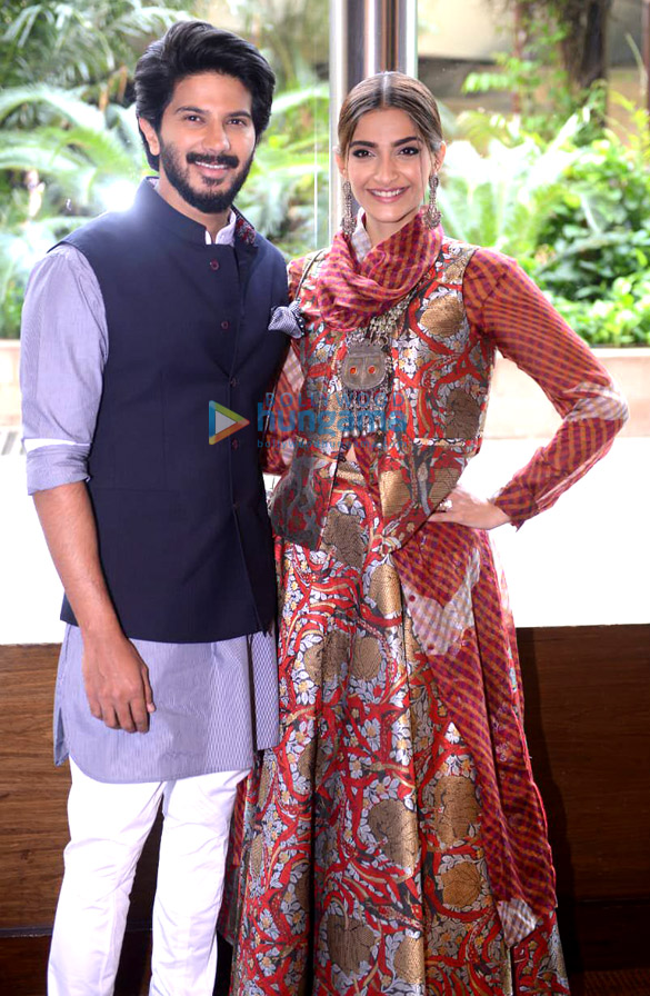 Photos: Dulquer Salmaan and Sonam Kapoor Ahuja snapped during ‘The Zoya Factor’ promotions