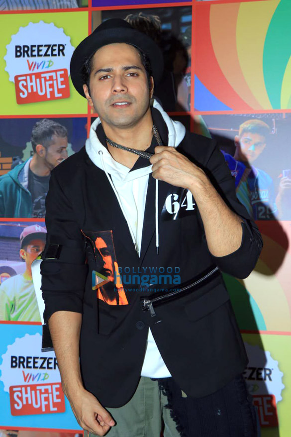 Photos: Varun Dhawan snapped at the Breezer Vivid Shuffle event