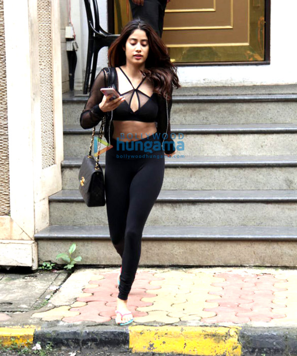 Photos: Janhvi Kapoor spotted at Manish Malhotra’s store