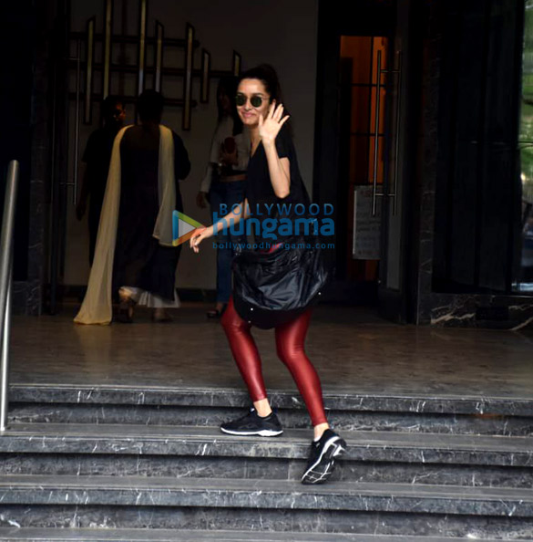 Photos: Shraddha Kapoor spotted at the gym in Juhu