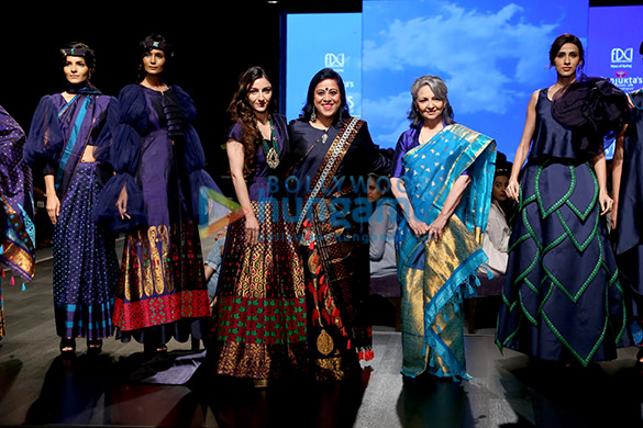 Photos: Soha Ali Khan, Sharmila Tagore and others walks the ramp at the Lotus Makeup India Fashion Week 2019 Photos: Soha Ali Khan, Sharmila Tagore and others walks the ramp at the Lotus Makeup India Fashion Week 2019