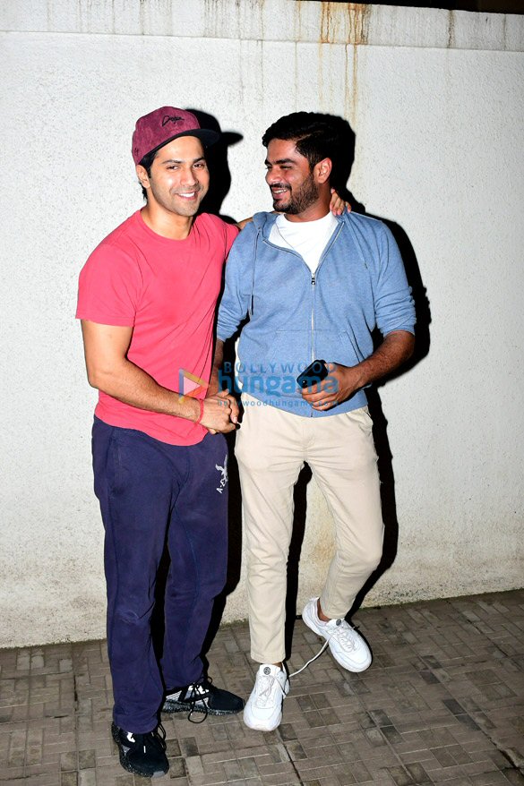 Photos: Varun Dhawan and Shraddha Kapoor snapped at the old Dharma office