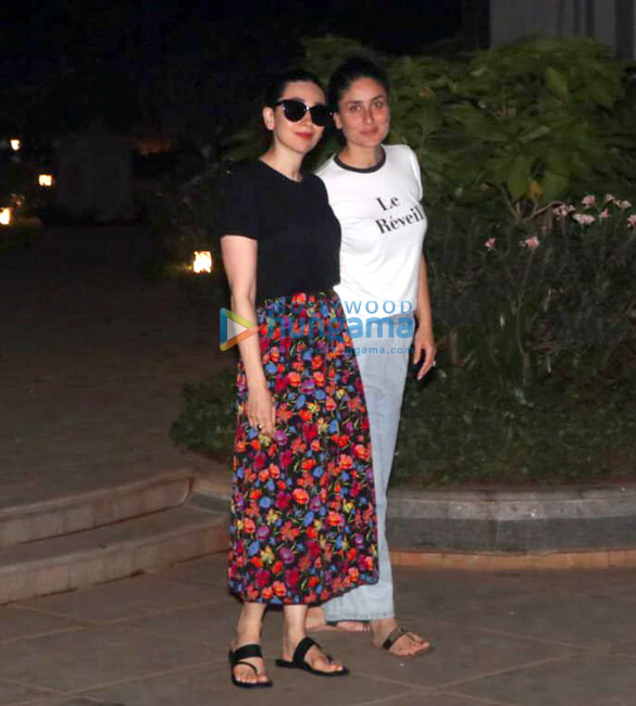 Photos: Kareena Kapoor Khan and Karisma Kapoor spotted at Bandra