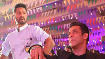 Salman Khan shares a still with Prabhu Dheva from the launch of ‘Munna Badnaam Hua’