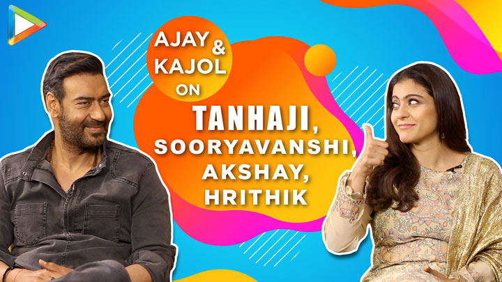 Ajay Devgn & Kajol on Tanhaji & Superb 3D | Funny Rapid Fire | Hilarious Quiz | Twitter Fan Questions Ajay Devgn & Kajol on Tanhaji & Superb 3D Funny Rapid Fire Hilarious Quiz Twitter Fan Questions