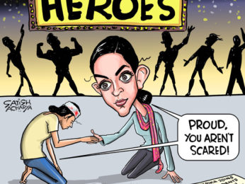 Bollywood Toons: Deepika Padukone stands with JNU students