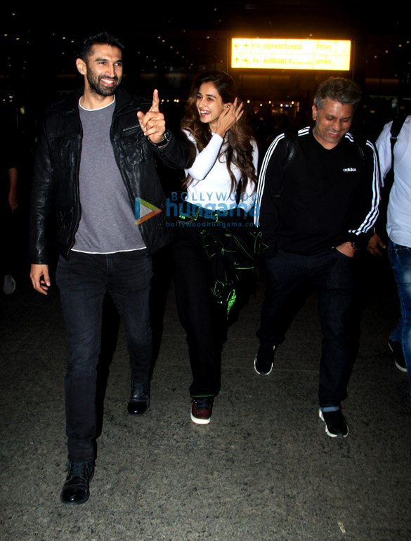 Photos: Aditya Roy Kapur, Disha Patani, Mohit Suri, Tamannaah Bhatia and others snapped at the airport