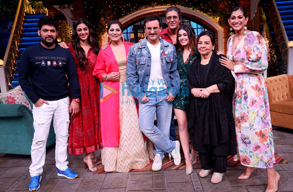 Photos: Jawaani Jaaneman team snapped on the sets of The Kapil Sharma Show