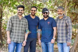 On The Sets From The Movie RRR