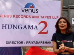 Watch: Shilpa Shetty expresses her excitement on first day of Hungama 2 