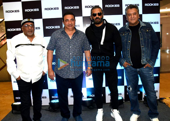 Suniel Shetty snapped at the launch 