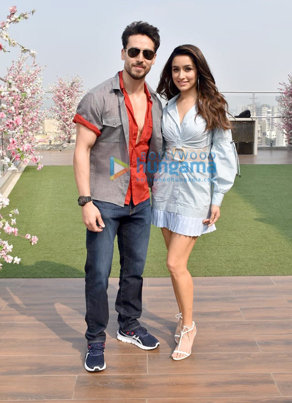 Photos Tiger Shroff and Shraddha Kapoor snapped promoting their film