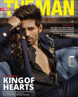 Kartik Aaryan On The Covers Of The Man