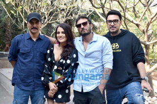 Photos: Cast of Angrezi Medium snapped during promotions