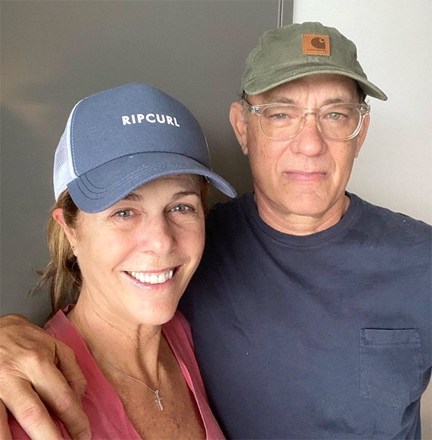 Tom Hanks shares first photo with wife Rita Wilson after Coronavirus