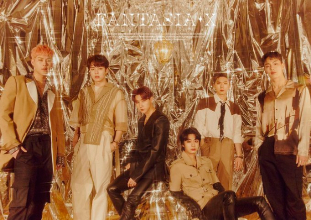 Monsta X members shine bright in their sparkly gold concept photos for Fantasia X Ahead of Fantasia X launch, Monsta X members shine bright in their sparkly gold concept photos