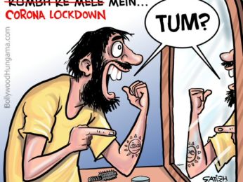 Bollywood Toons: Corona Lockdown mein…