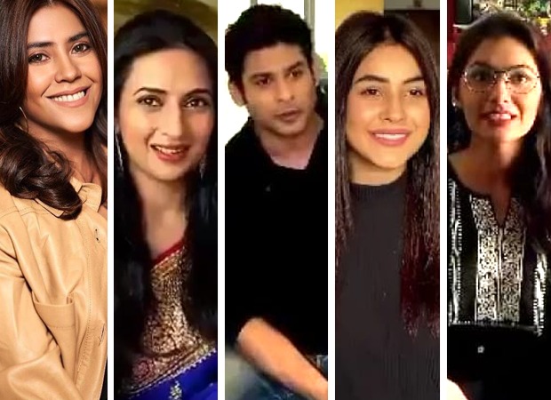 Ekta Kapoor, Divyanka Tripathi, Siddharth Shukla, Shehnaaz Gill, Sriti Jha, JD Majethia and others join in the fight against COVID-19