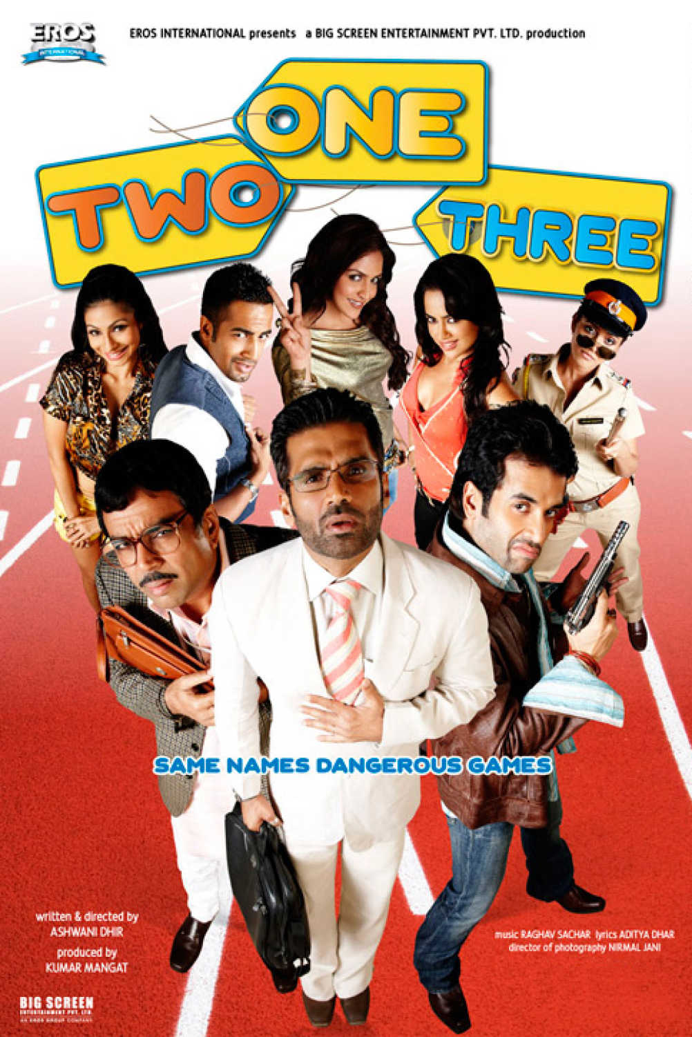 one two three hindi movie comedy scene