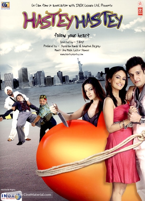 Hastey Hastey 2008 Hindi Movie 720p HDRip 1GB ESubs Download