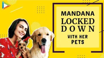 Mandana locked down with her Pets