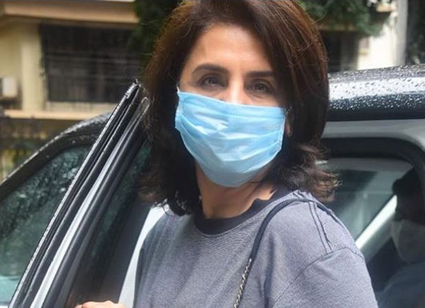 IN PICS: Neetu Kapoor steps out of her house following all safety guidelines