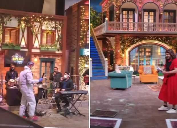 Watch: Cardboard cut-outs replace audience and other changes seen during the shoot of Kapil Sharma Show