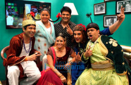 Photos: Cast of Mahabharat visit the sets of The Kapil Sharma Show