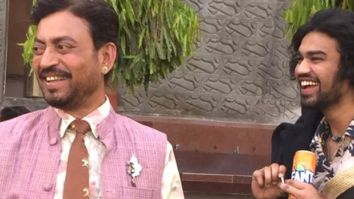 Irrfan Khan’s son Babil Khan shares unseen BTS pictures from the sets of Angrezi Medium 