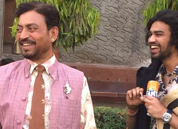 Irrfan Khan’s son Babil Khan shares unseen BTS pictures from the set of Angrezi Medium 