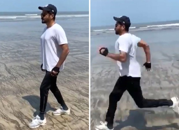 Anil Kapoor gets to the beach to escape; his trainer makes him sprint 