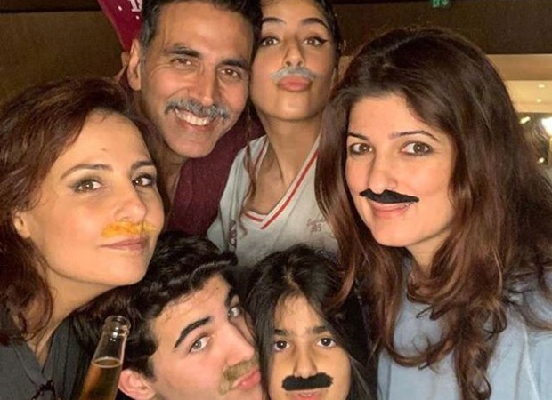 Twinkle Khanna shares a photo with Akshay Kumar and family as they