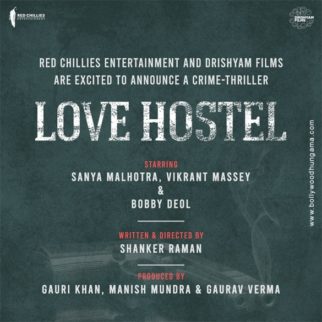 First Look Of The Movie Love Hostel