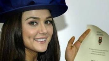 Preity Zinta shares picture with her honorary doctorate certificate; reveals why she does not use doctor in her name 