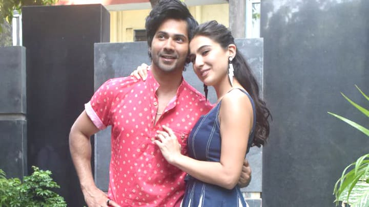 Coolie No 1 All Star Cast spotted at Pooja Films Juhu Coolie No 1 All Star Cast spotted at Pooja Films Juhu