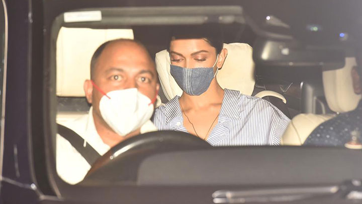 Deepika Padukone, Ananya Panday, Siddhant Chaturvedi spotted at Private Airport Deepika Padukone, Ananya Panday, Siddhant Chaturvedi spotted at Private Airport