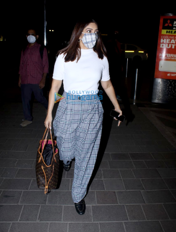 Photos: Bhumi Pednekar snapped at the airport