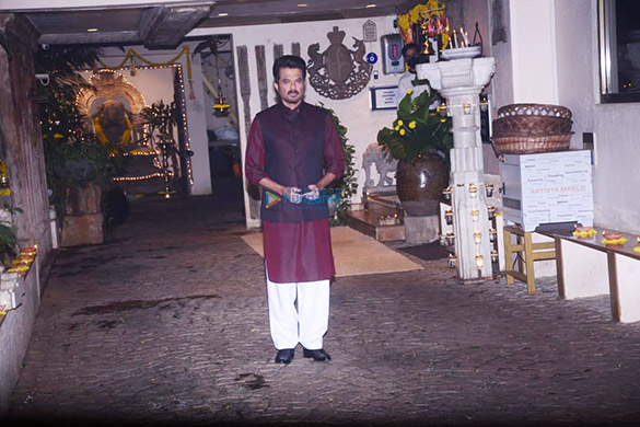 Photos: Karva Chauth celebrations at Anil Kapoor’s residence in Juhu