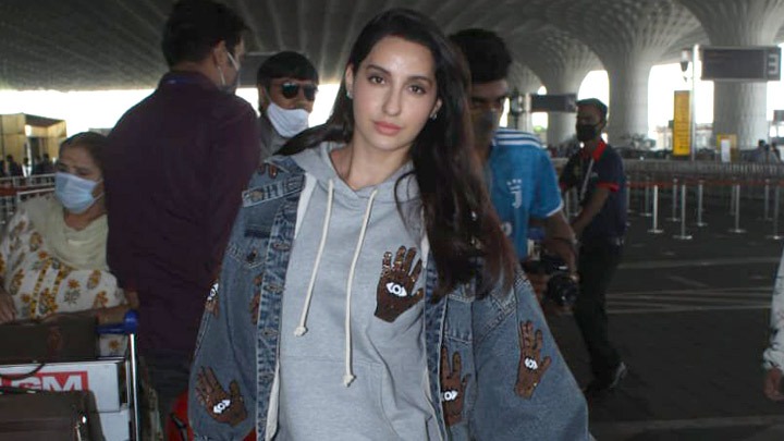Spotted – Hina Khan and Nora Fatehi at Airport Spotted - Sharad Kelkar, Hina Khan and Nora Fatehi at Airport