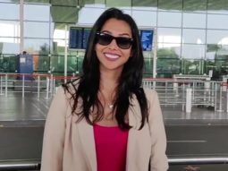 Anupriya Goenka spotted at Airport