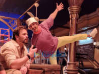On the sets of the movie Cirkus